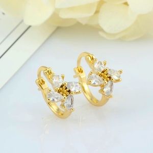 18k gold plated earrings